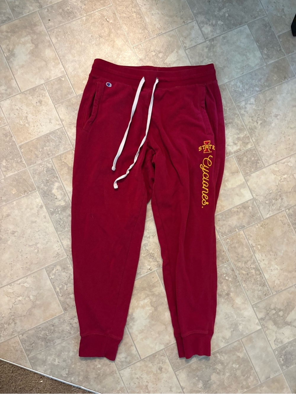 Champion Maroon Iowa State Cyclones Sweatpants